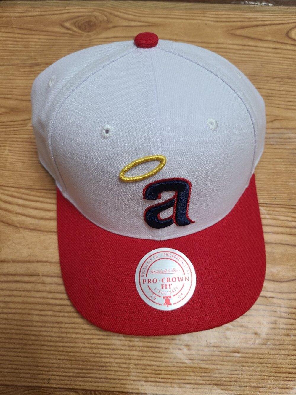 Los Angeles Angels MLB Mitchell & Ness snapback hat (NEW)